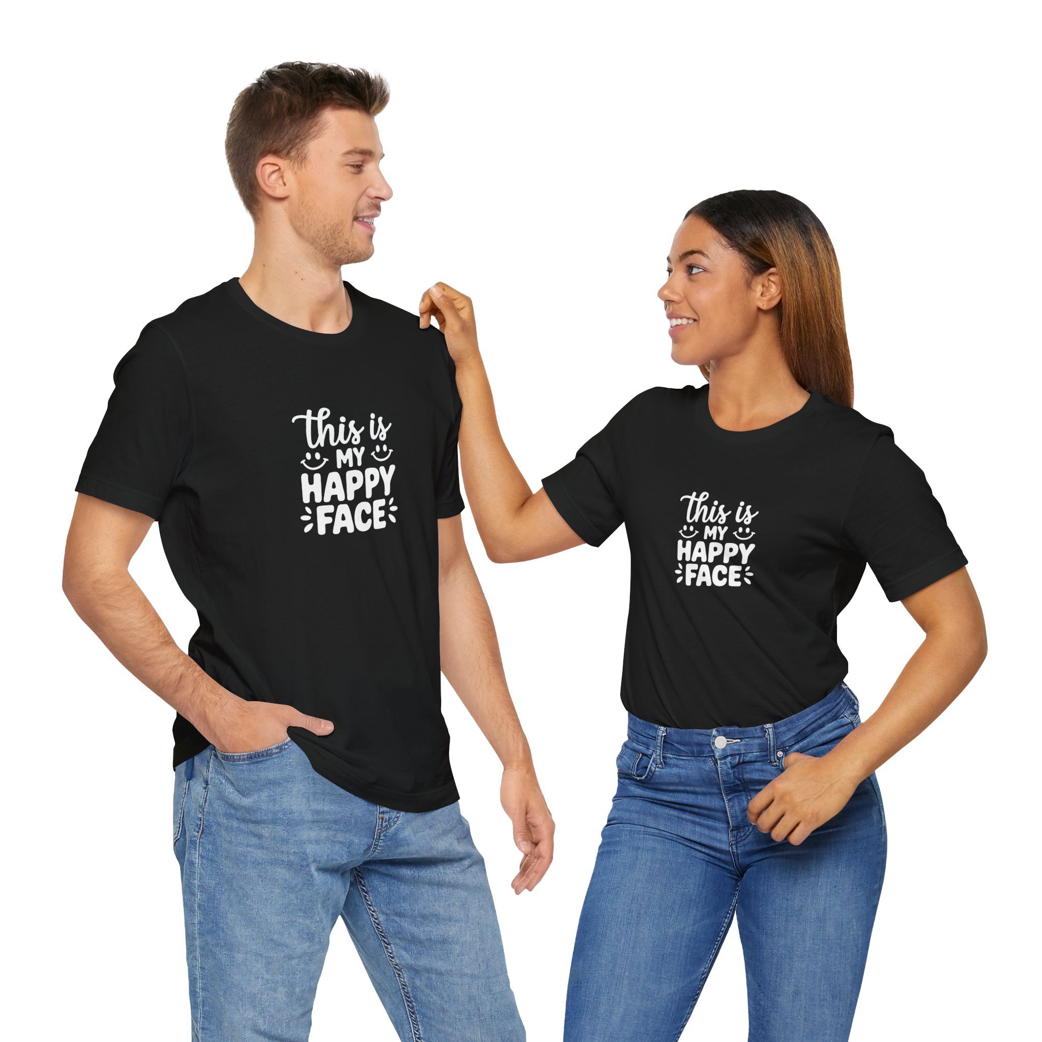 My Happy Face - Unisex T-Shirt - Image 2