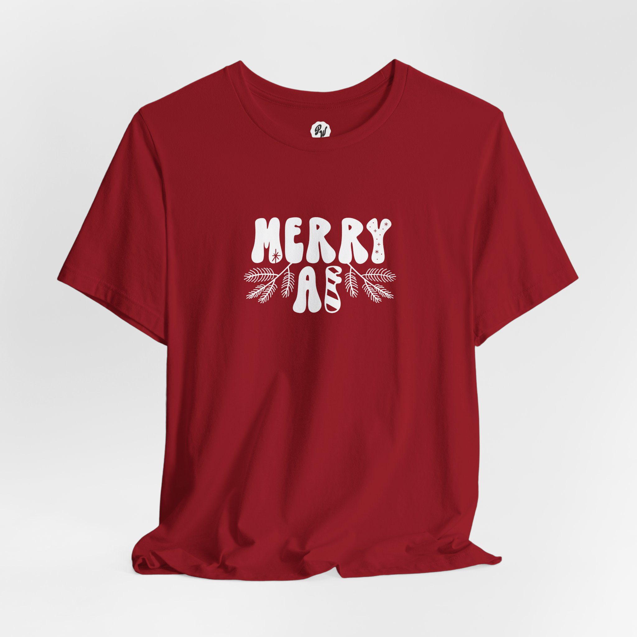 Merry AF Christmas – Unisex T-Shirt - Image 8
