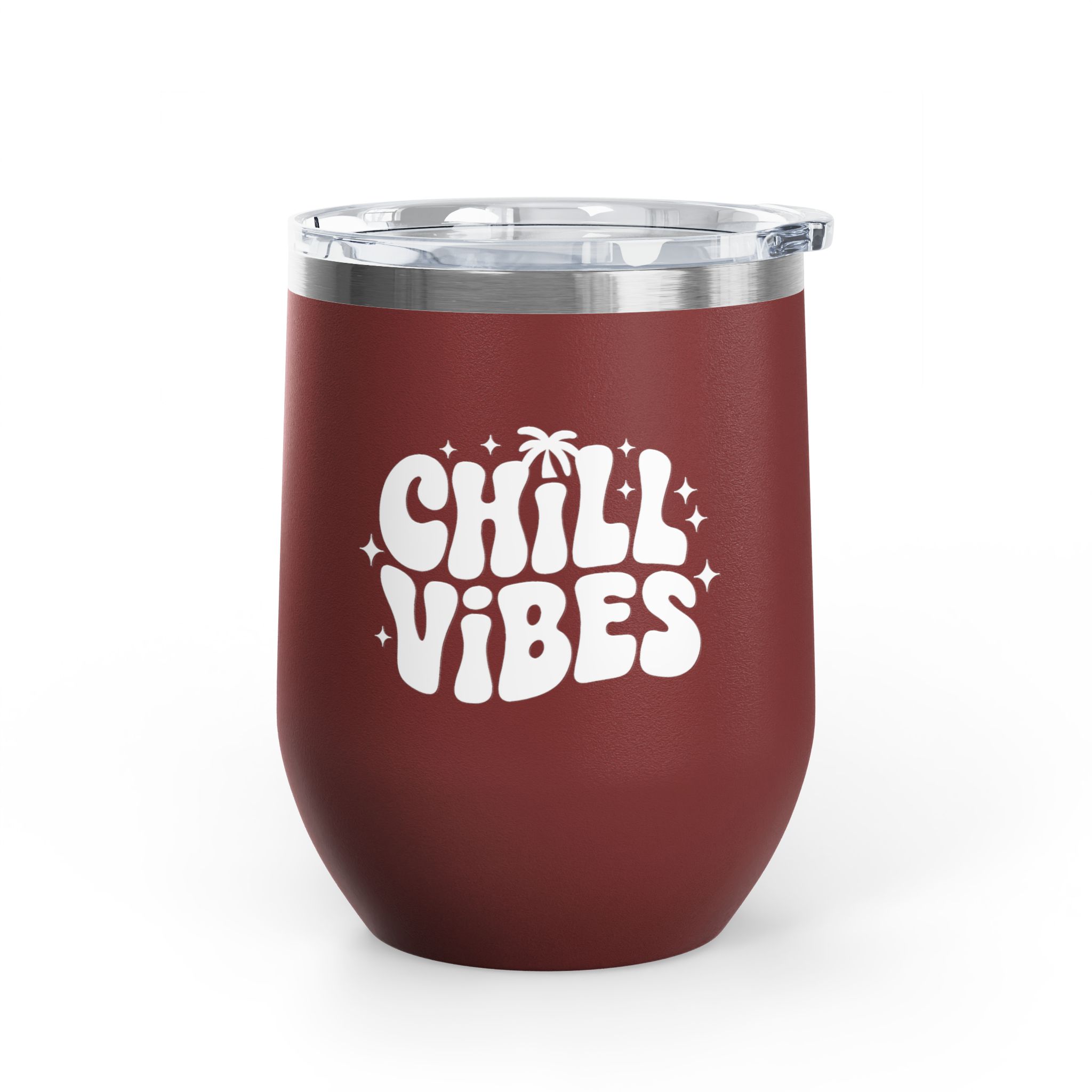 Chill Vibes - Wine Tumbler, 12oz