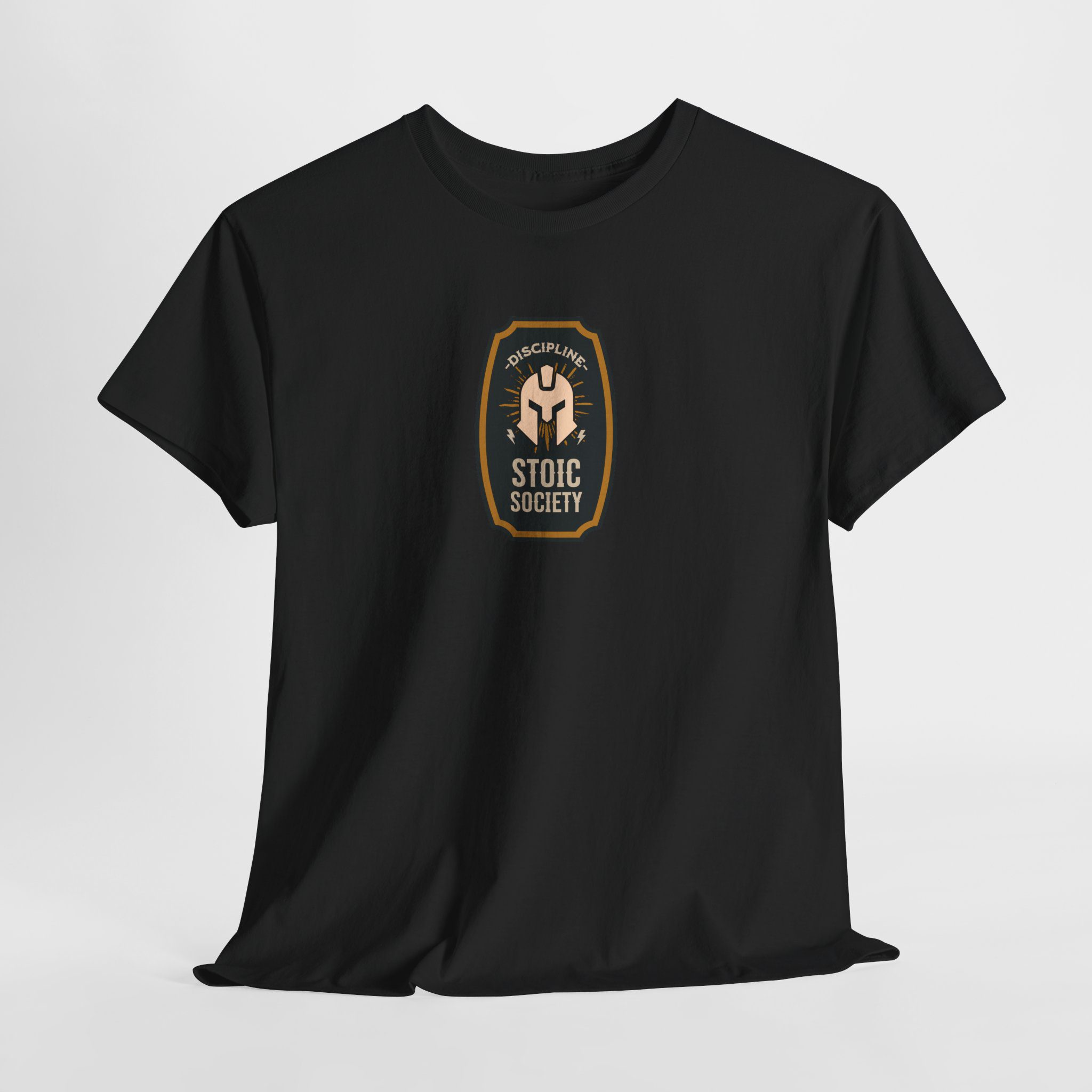 Stoic Society Discipline - Unisex Heavy Cotton T-Shirt