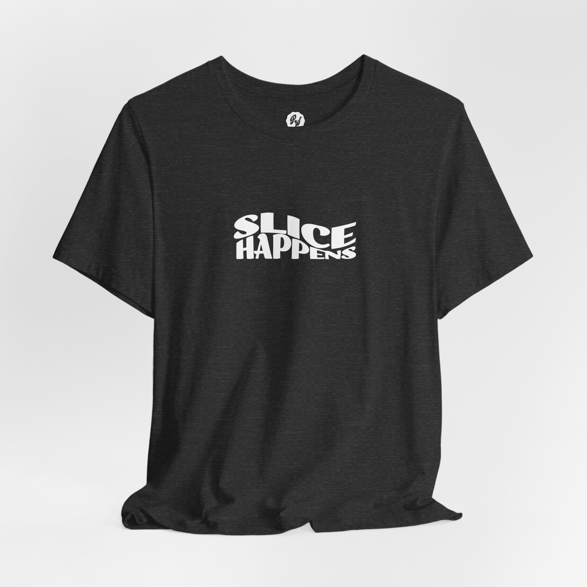 Slice Happens - Golf T-Shirt Dark Heather Colors - Image 9