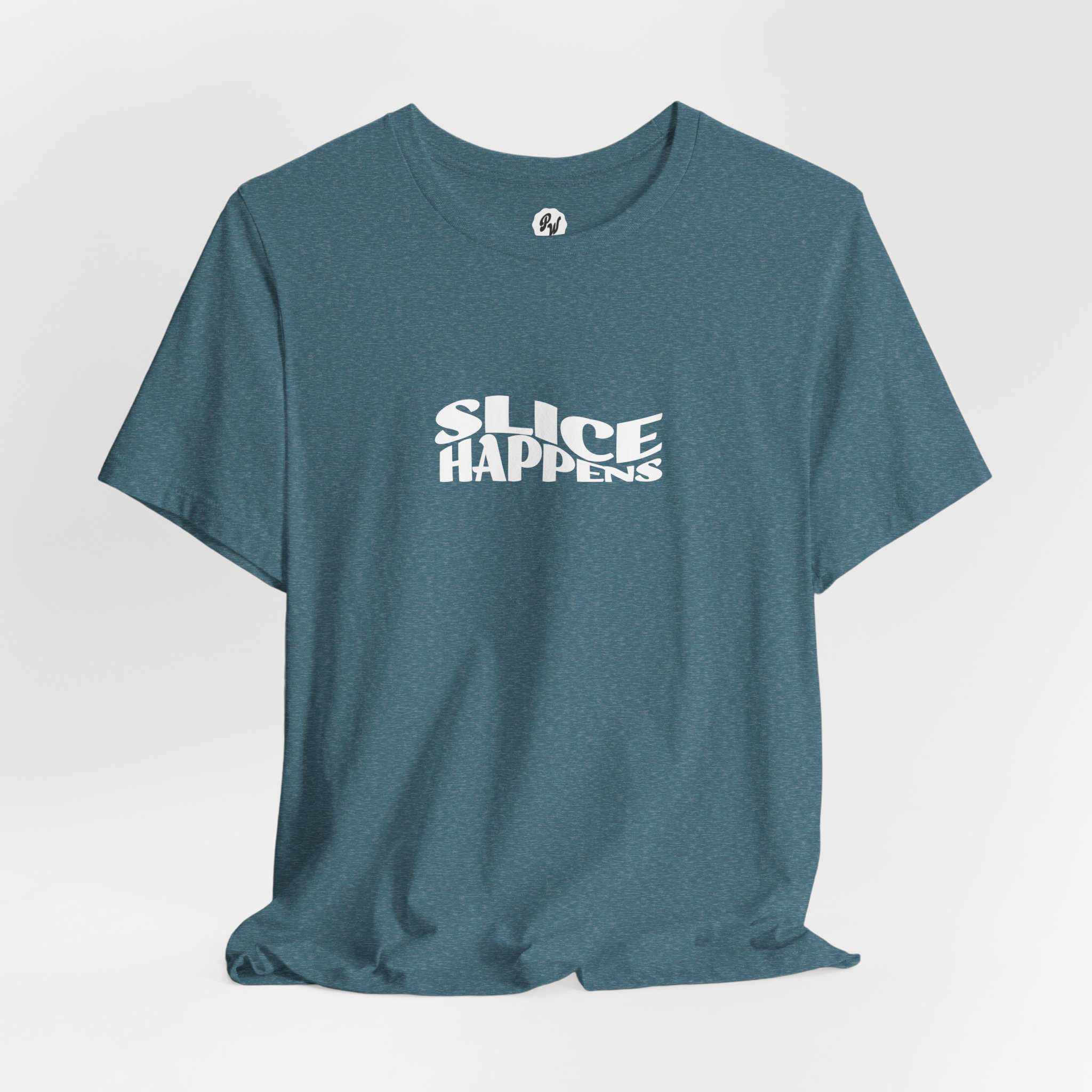 Slice Happens - Golf T-Shirt Dark Heather Colors