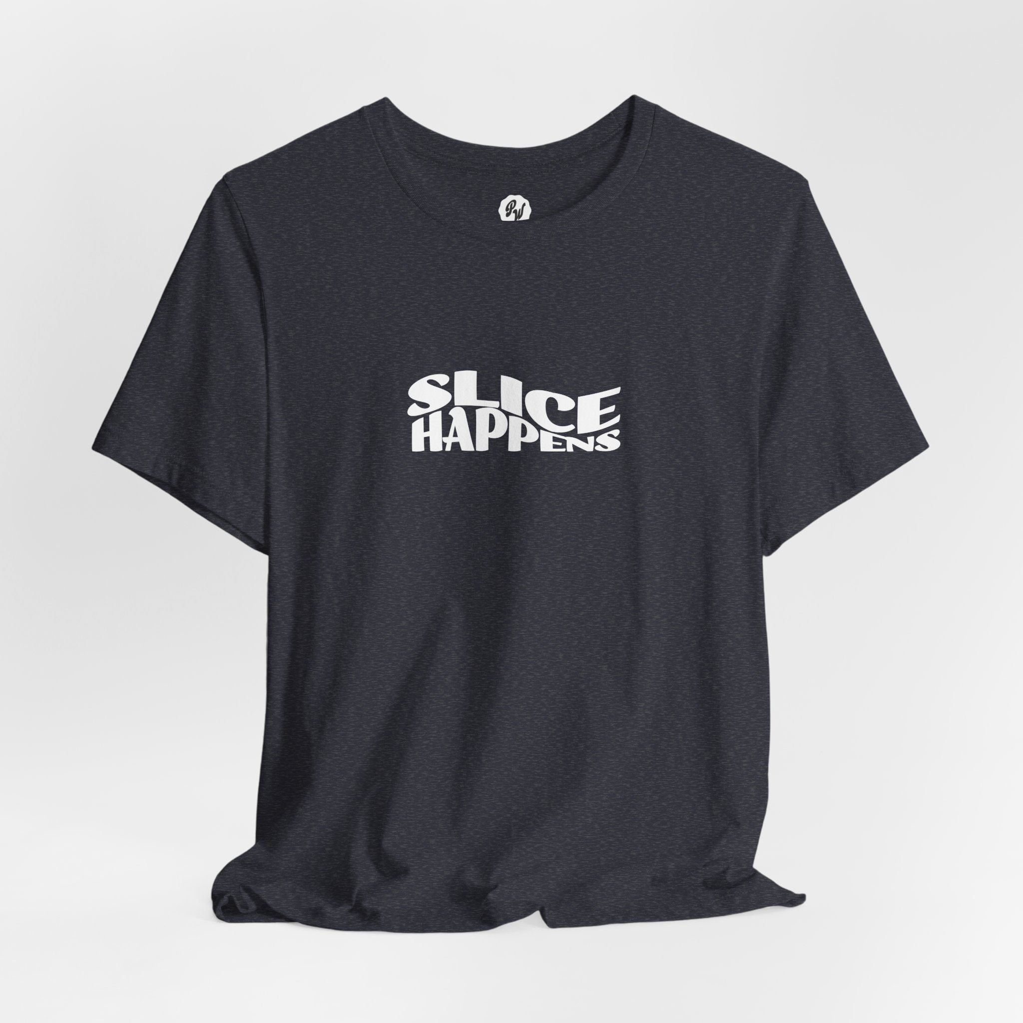 Slice Happens - Golf T-Shirt Dark Heather Colors - Image 10