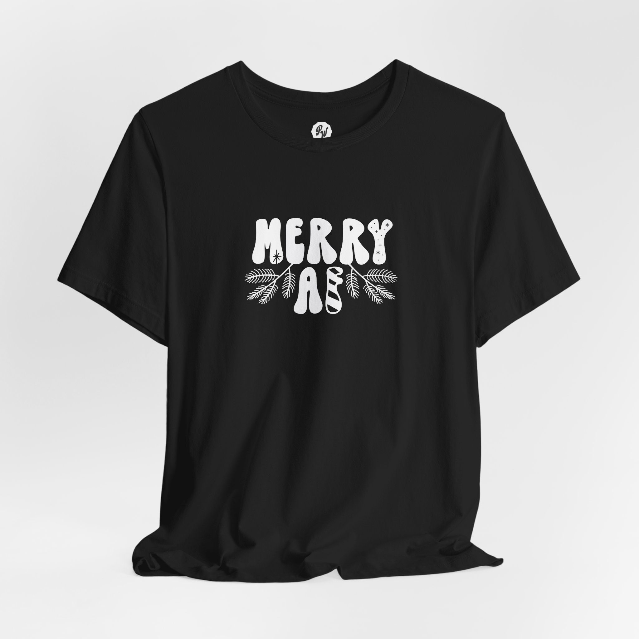 Merry AF Christmas – Unisex T-Shirt - Image 7