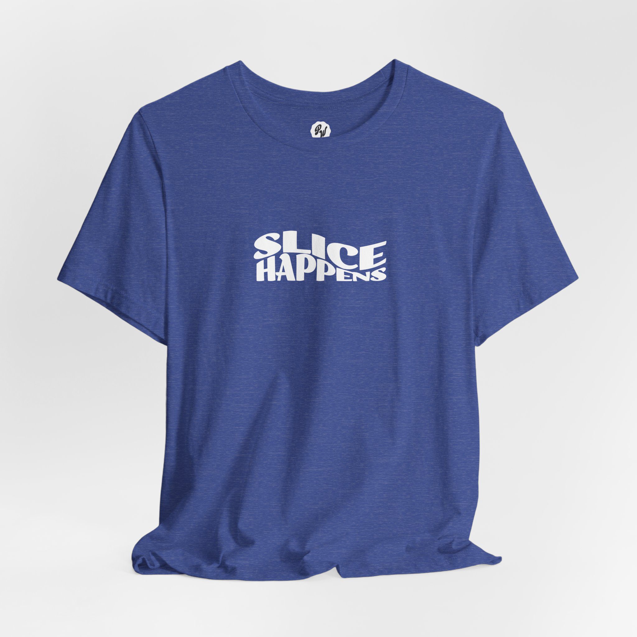 Slice Happens - Golf T-Shirt Dark Heather Colors - Image 8