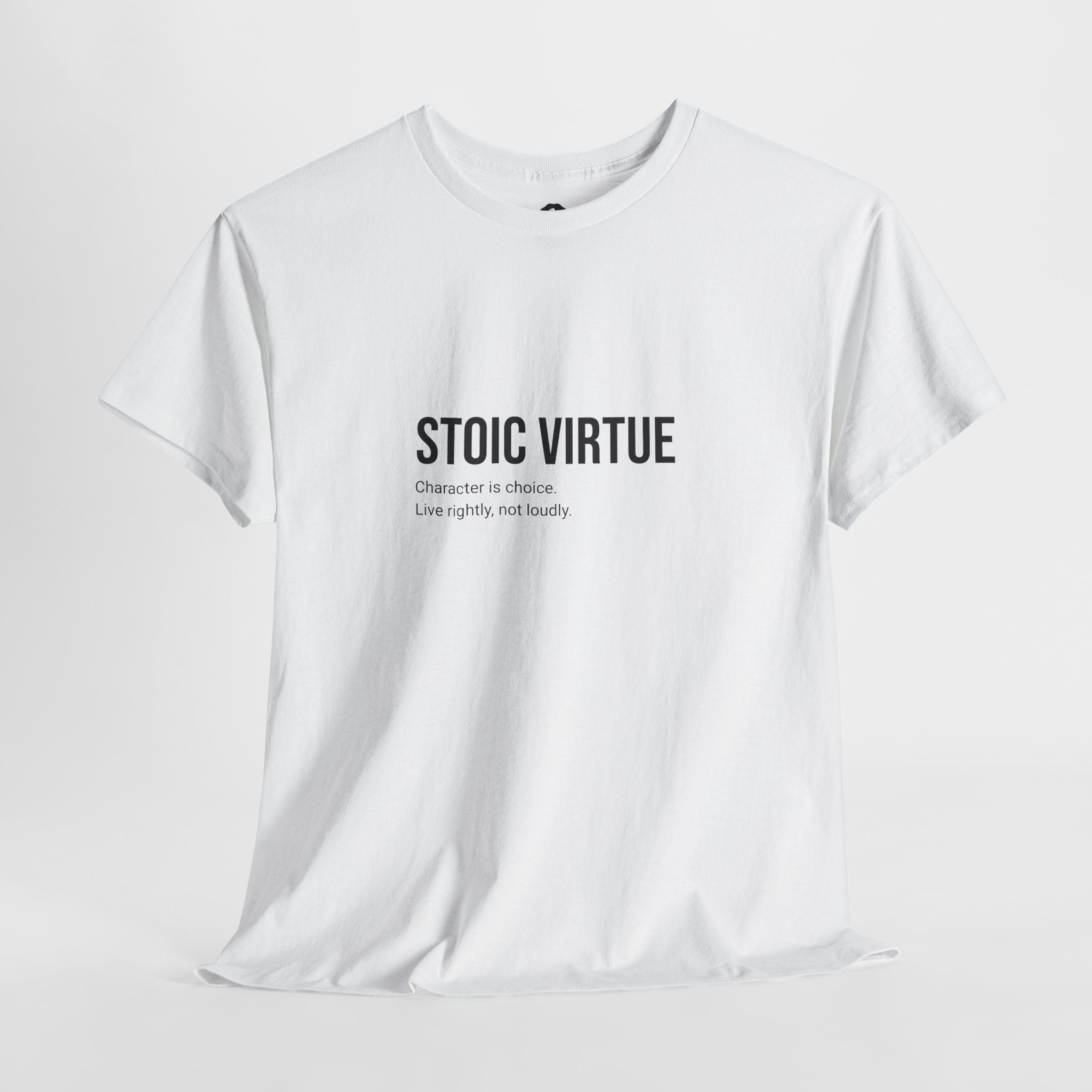 Stoic Virtue T-Shirt – Mens T-Shirt - Image 4