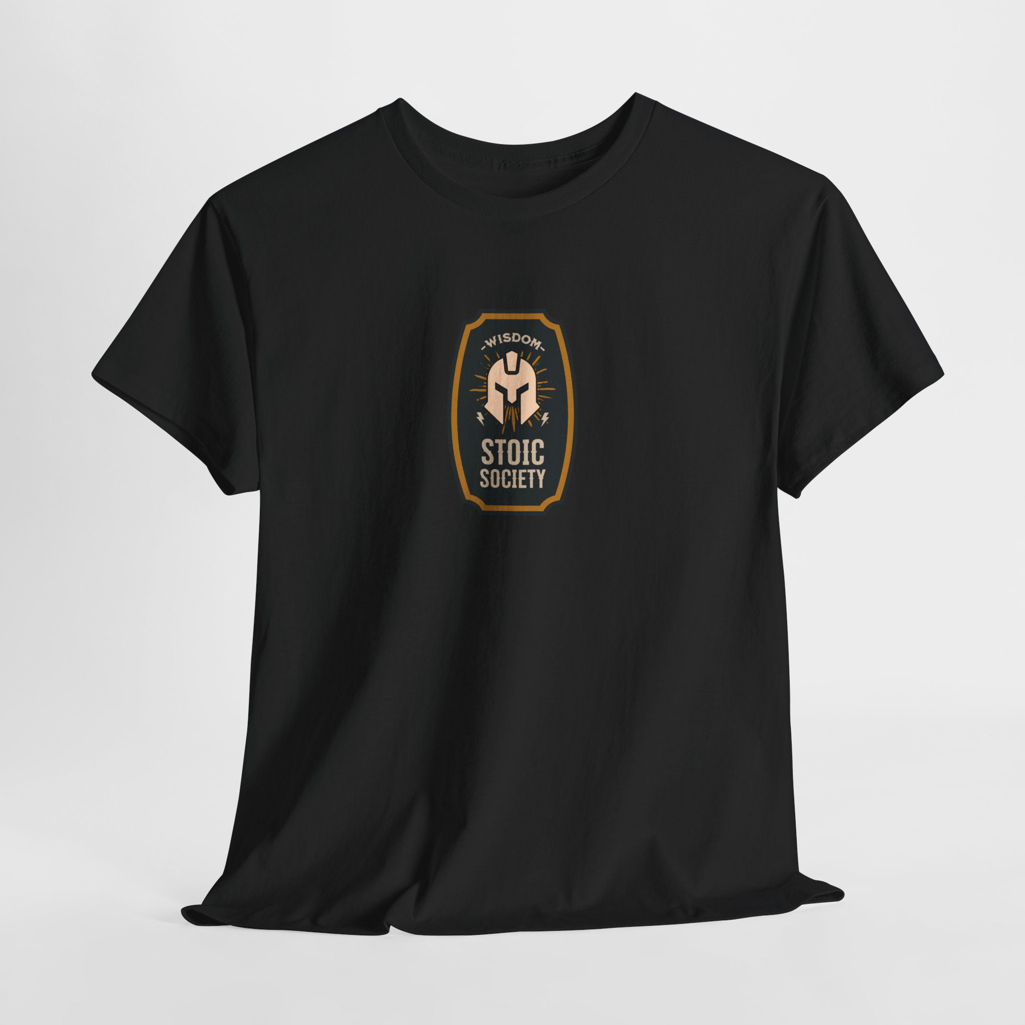 Stoic Society Wisdom - Unisex Heavy Cotton T-Shirt