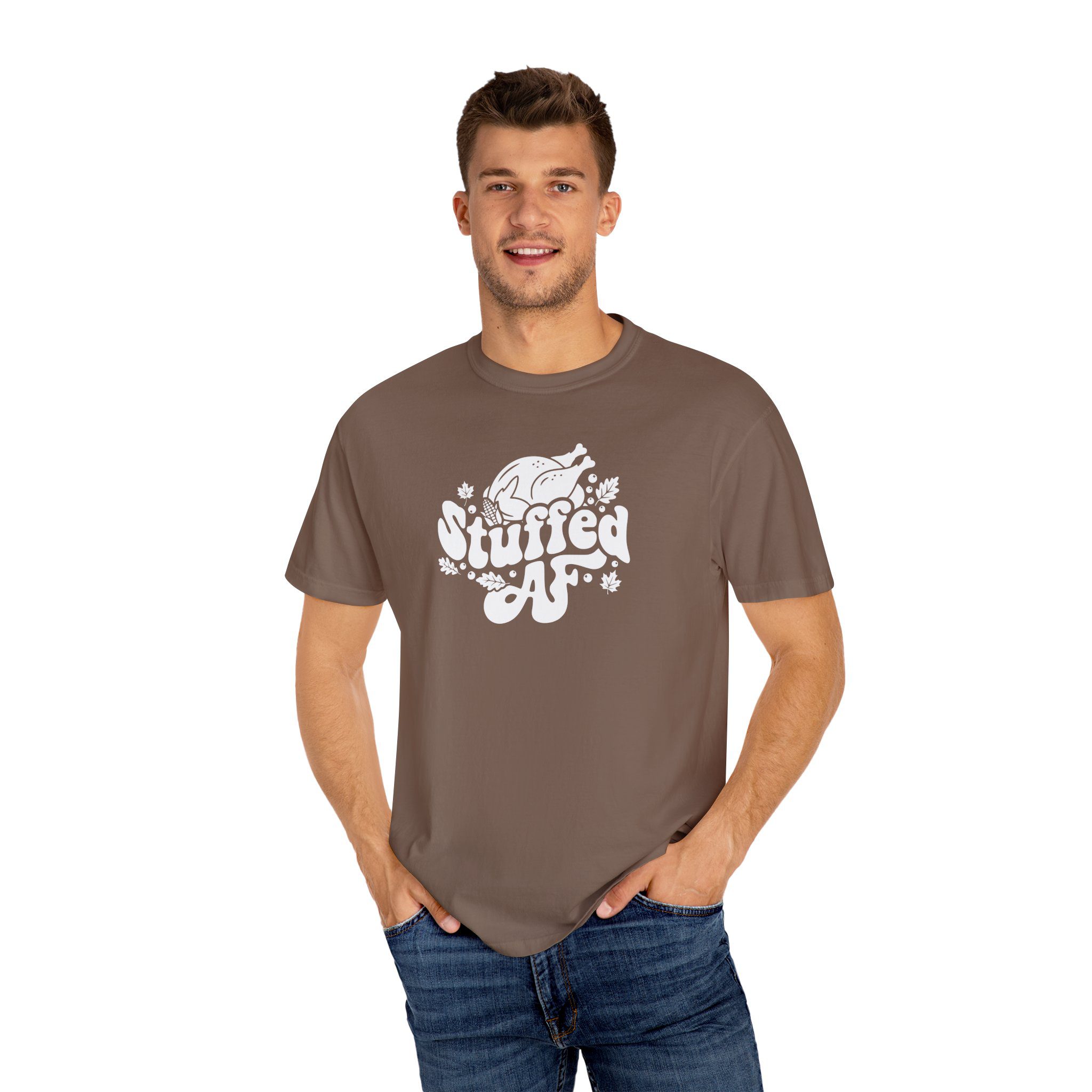 Stuffed AF Thanksgiving T-Shirt - Image 3