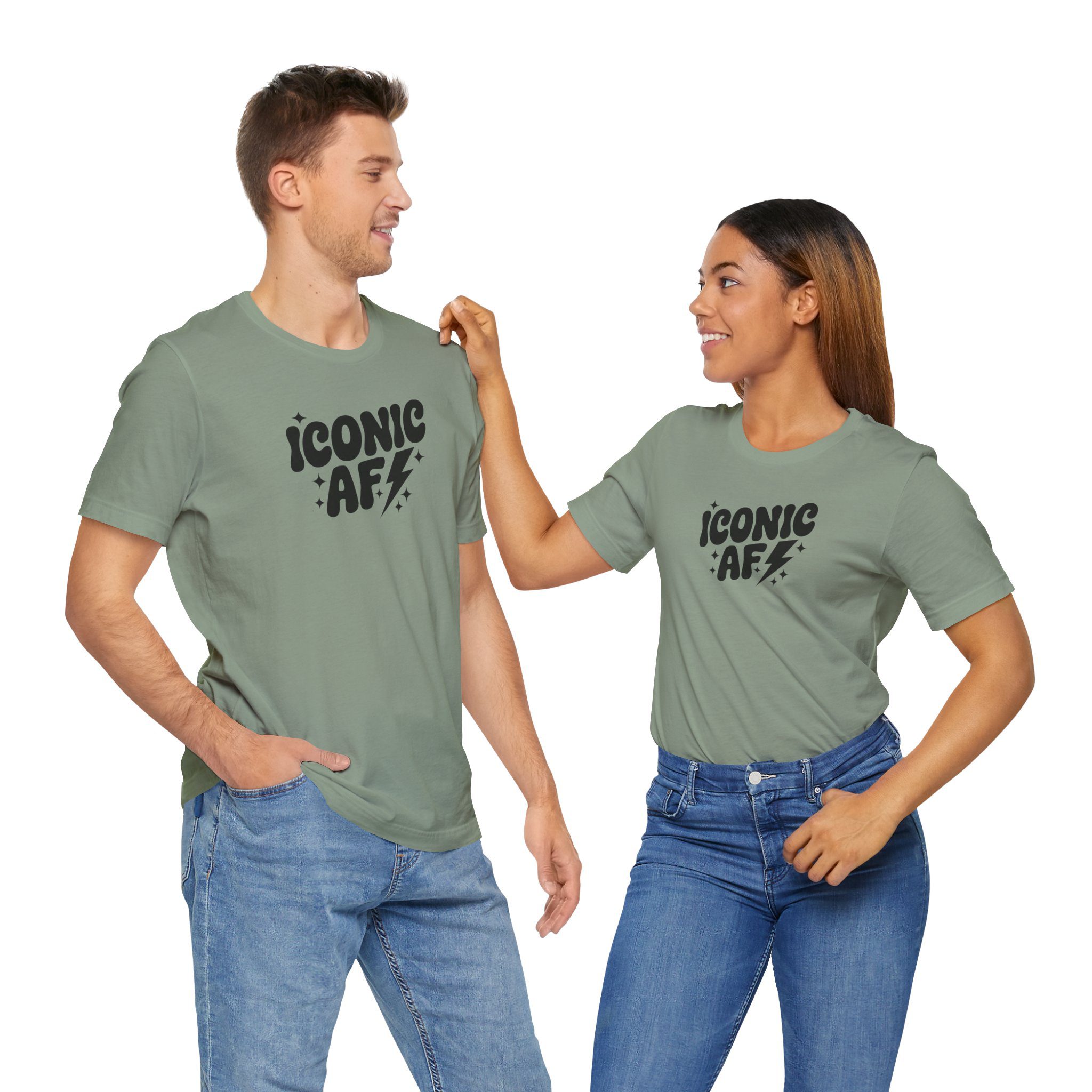 Iconic AF - Unisex T-Shirt - Image 2