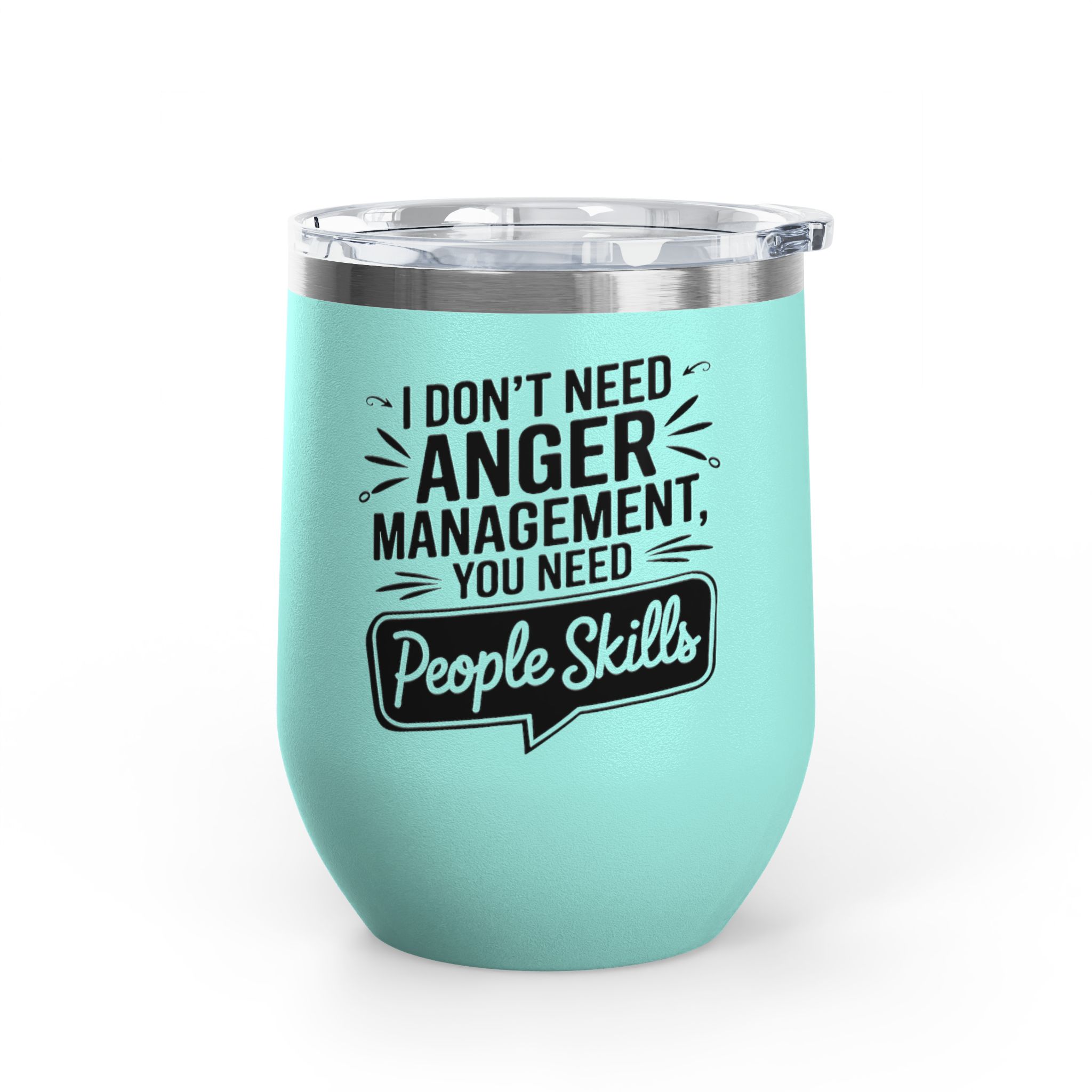 Anger Management - Wine Tumbler, 12oz - Image 8