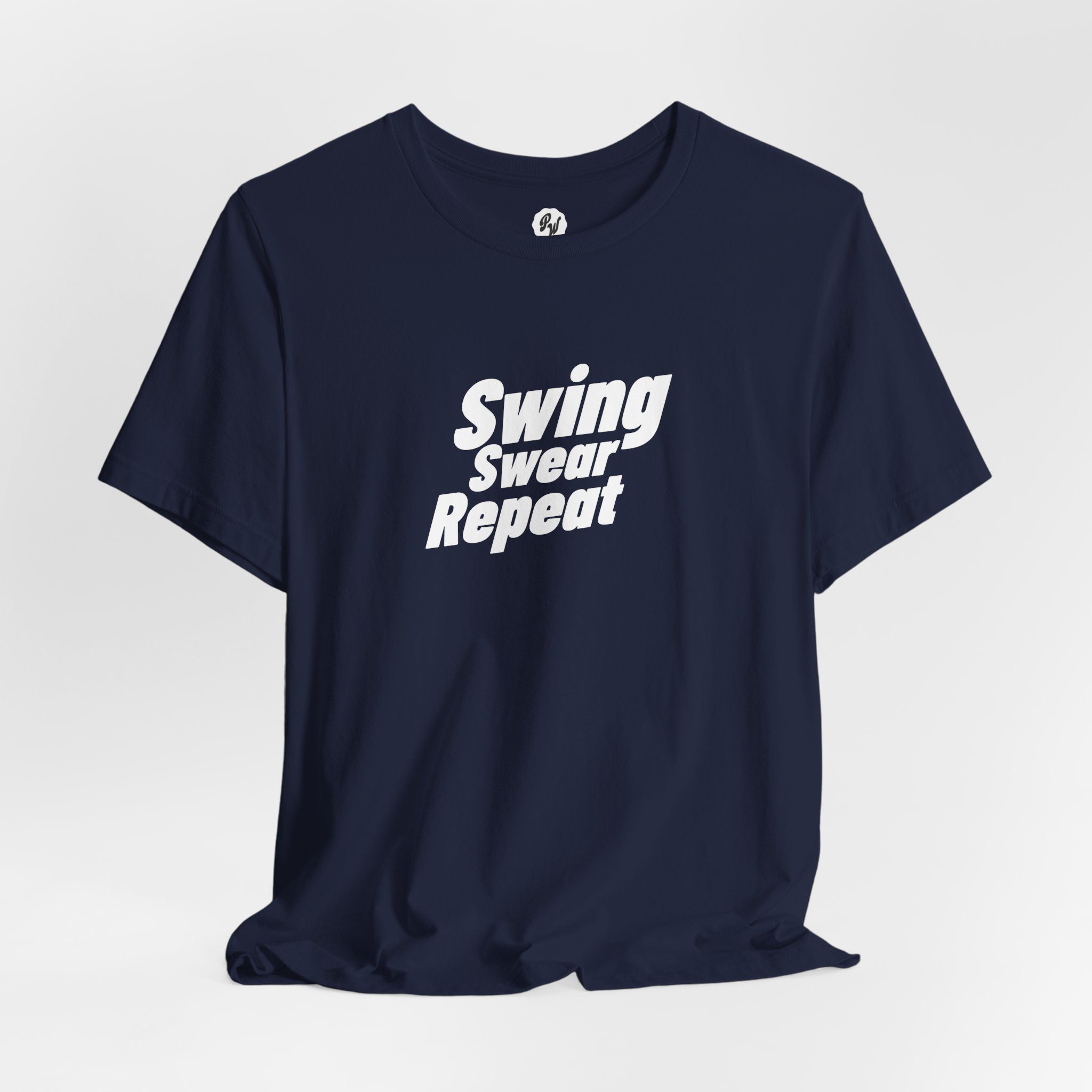 Swing, Swear, Repeat – Golf T-Shirt (Dark Colors) - Image 10