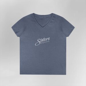 Sisters Lifelong Best Friends - Ladies V-Neck T-Shirt
