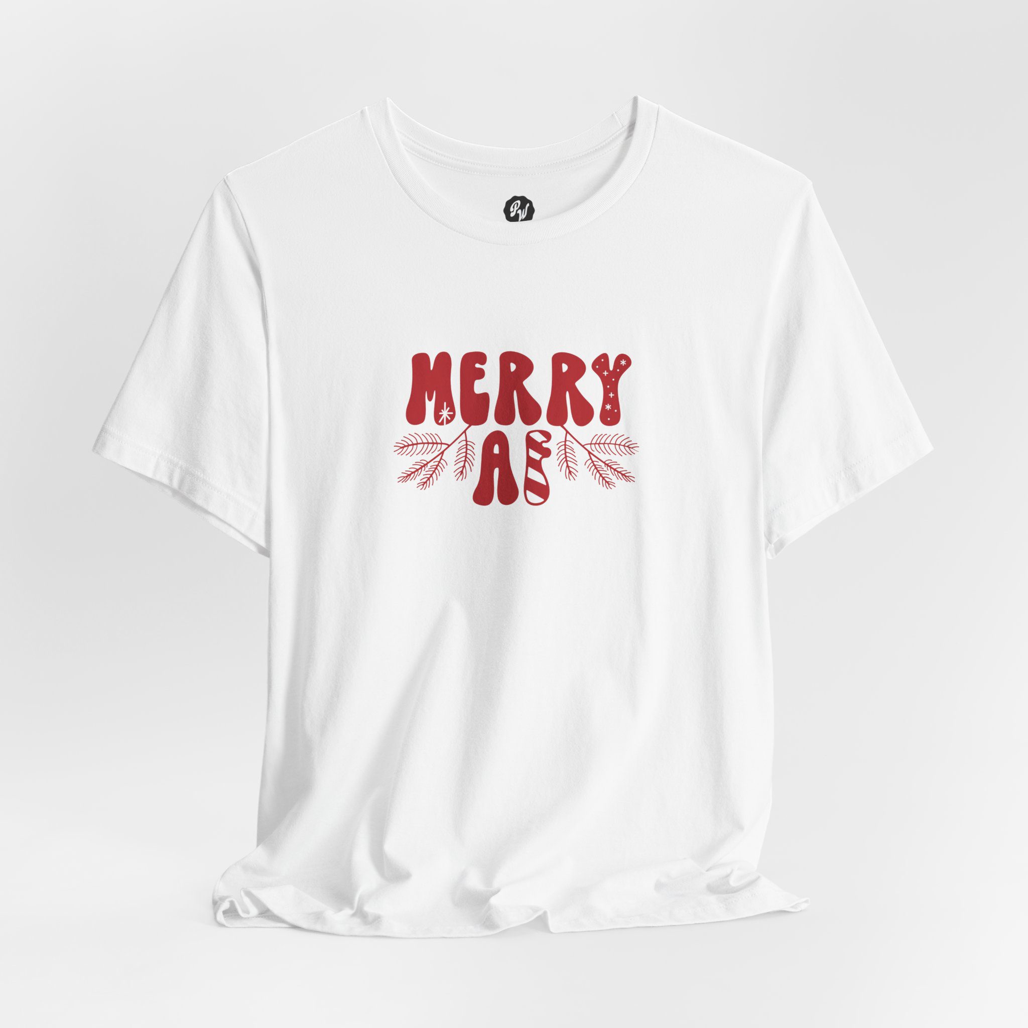 Merry AF Christmas – Unisex T-Shirt - Image 6